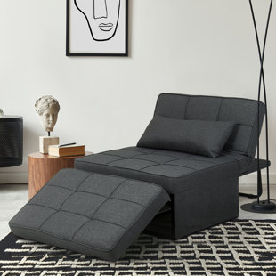 Chair that turns discount into single bed